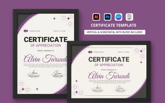 Certificate of Appreciation Template V13