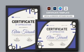 Certificate of Appreciation Template V14