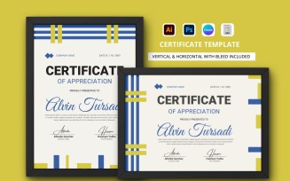 Certificate of Appreciation Template V15