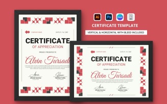 Certificate of Appreciation Template V17