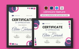 Certificate of Appreciation Template V21