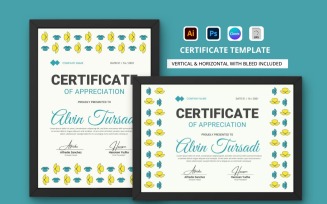 Certificate of Appreciation Template V23