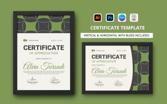 Certificate of Appreciation Template V9