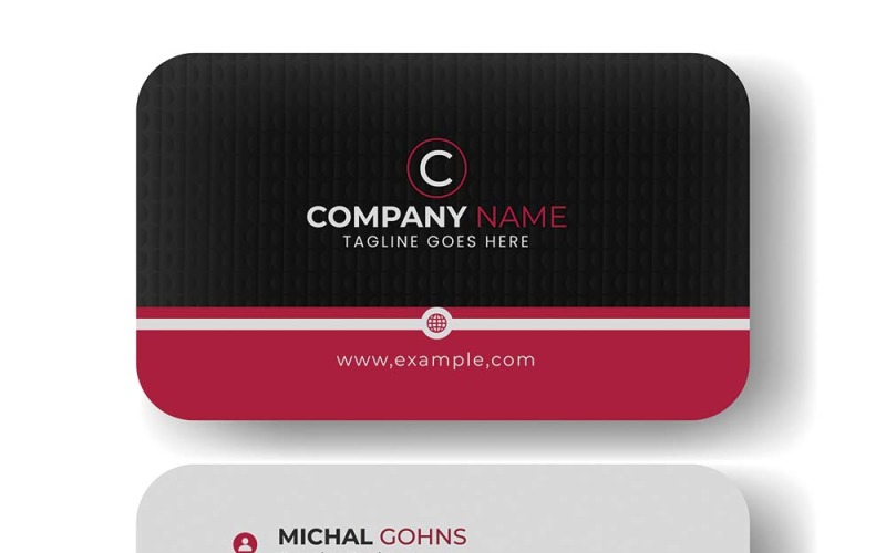 Creative Free Business Card Template Design Corporate Identity