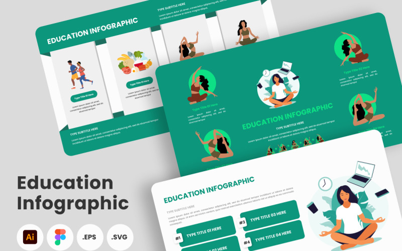 Education Infographic Template V2 Infographic Element