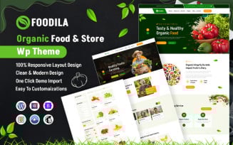 Foodila- Organic Food & Store WordPress Theme