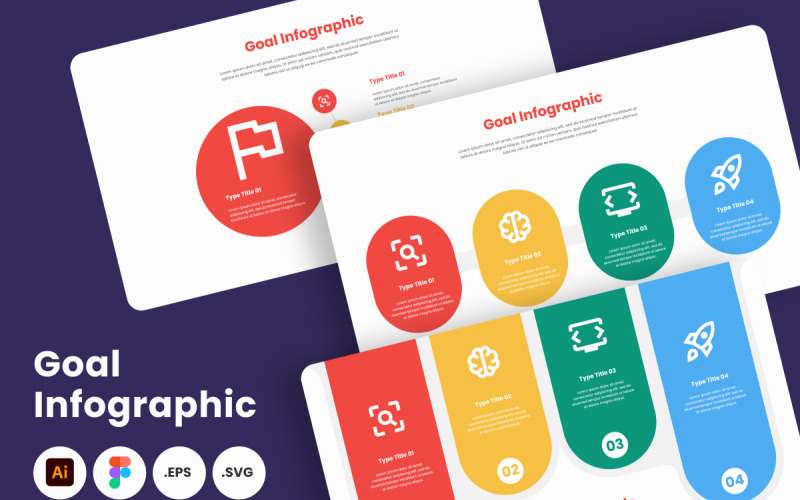 Goal Infographic Template V2 Infographic Element