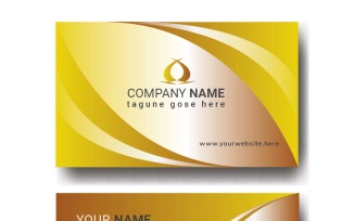 Professional And Corporate Business Card.