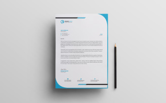 Professional and Modern Letterhead Design Template