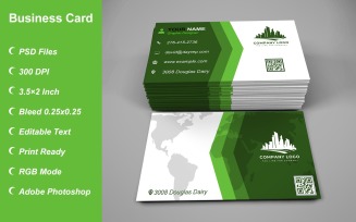 Business Card Template - E-card Template with Customizable Designs - 473