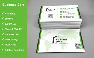 Business Card Template - E-card Template with Customizable Designs - 474