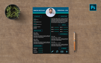 Free Simple CV / Resume Template