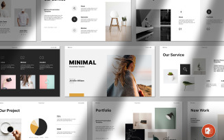 Minimal Clean PowerPoint Presentation Template