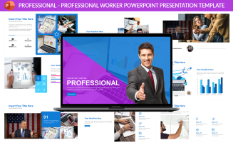 Professional - Professional Worker Presentation Template