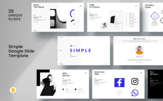 Simple Google Slide-Template