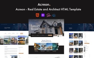 Acreon - Architecture & Real Estate HTML5 Template