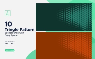 Dynamic Triangles Pattern Background for Creative Projects 636