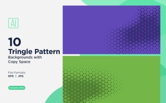 Dynamic Triangles Pattern Background for Creative Projects 654