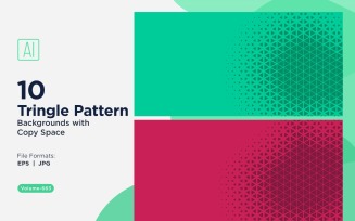 Dynamic Triangles Pattern Background for Creative Projects 663