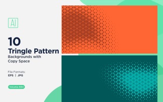 Dynamic Triangles Pattern Background for Creative Projects 664