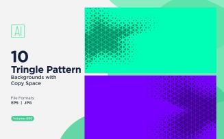 Dynamic Triangles Pattern Background for Creative Projects 680