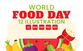 12 World Food Day Illustration