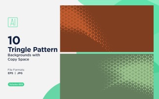 Dynamic Triangles Pattern Background for Creative Projects 669