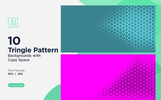 Dynamic Triangles Pattern Background for Creative Projects 684