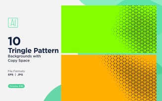 Dynamic Triangles Pattern Background for Creative Projects 686