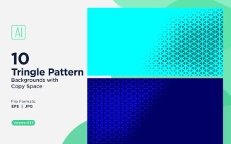 Dynamic Triangles Pattern Background for Creative Projects 693