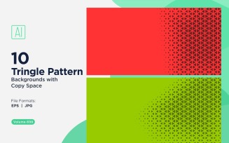 Dynamic Triangles Pattern Background for Creative Projects 698