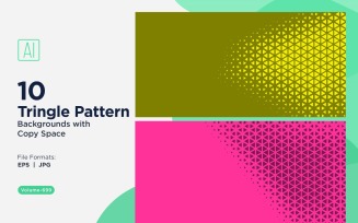 Dynamic Triangles Pattern Background for Creative Projects 699