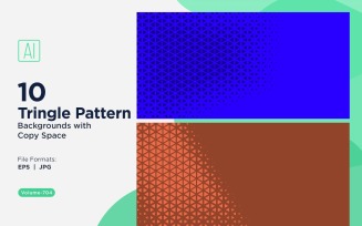 Dynamic Triangles Pattern Background for Creative Projects 704