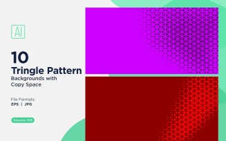 Dynamic Triangles Pattern Background for Creative Projects 706