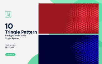 Dynamic Triangles Pattern Background for Creative Projects 711