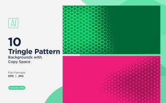 Dynamic Triangles Pattern Background for Creative Projects 726