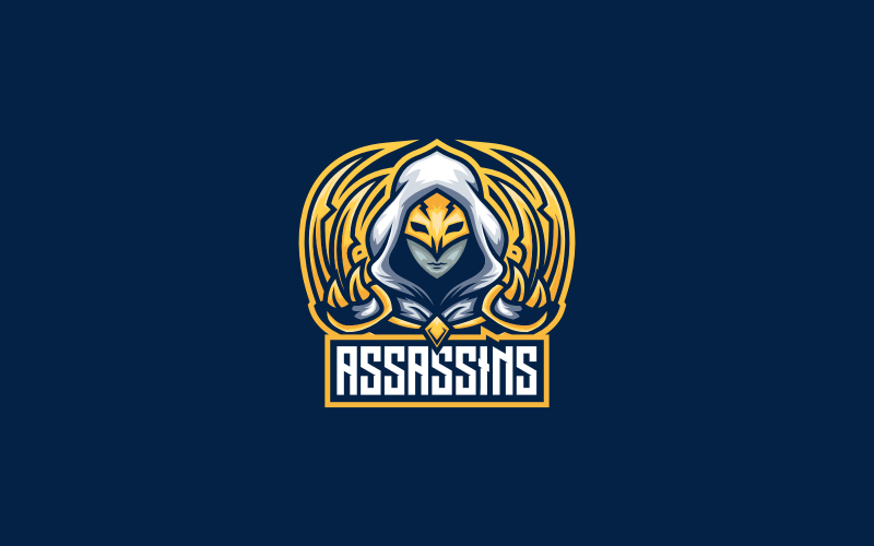 Assassin E- Sport and Sport Logo 1 Logo Template