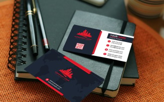 Business Card Template - E-card Template with Customizable Designs - 502