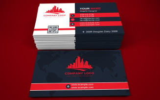 Business Card Template - E-card Template with Customizable Designs - 504