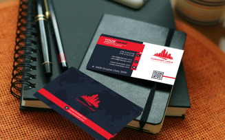 Business Card Template - E-card Template with Customizable Designs - 505