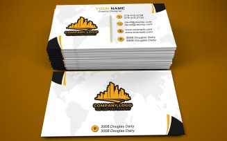 Business Card Template - E-card Template with Customizable Designs - 507