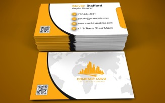 Business Card Template - E-card Template with Customizable Designs - 510