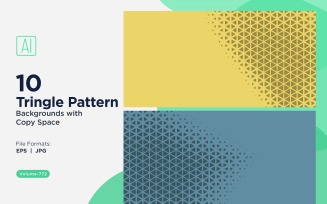 Dynamic Triangles Pattern Background for Creative Projects 772