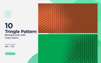 Dynamic Triangles Pattern Background for Creative Projects 775