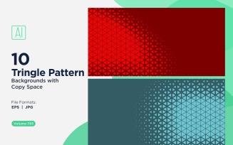 Dynamic Triangles Pattern Background for Creative Projects 783