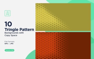 Dynamic Triangles Pattern Background for Creative Projects 784