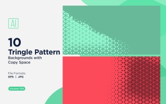 Dynamic Triangles Pattern Background for Creative Projects 794