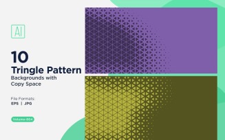 Dynamic Triangles Pattern Background for Creative Projects 804