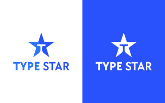 Type Star Creative Logo Design Template