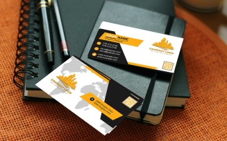 Business Card Template - E-card Template with Customizable Designs - 511